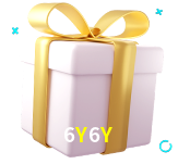 Receba seus bônus de boas-vindas no 6Y6Y